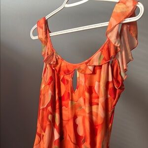 Revolve MoretoCome Orange Dress